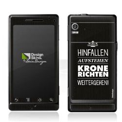 Folien für Smartphones glänzend