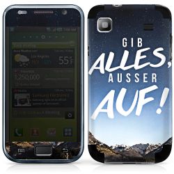 Folien für Smartphones glänzend