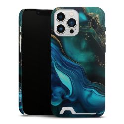 Encre bleue et dorée