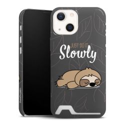 Just Do It Slowly Sloth Grey