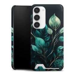 Eukalyptus dunkler Hintergrund