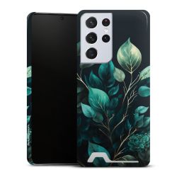 Eukalyptus dunkler Hintergrund