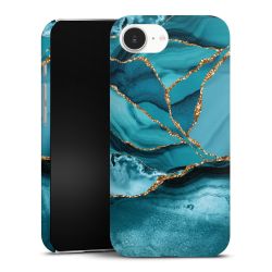 Eisblaue Marmor Landschaft