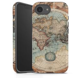 Mappa del mondo vintage