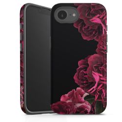 Rose vintage su nero