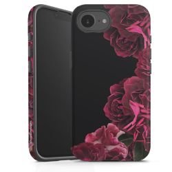 Rose vintage su nero