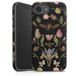 Wildblumen und Biene Schwarz