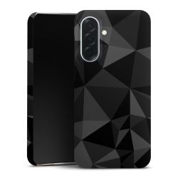 Motif Polygone Noir