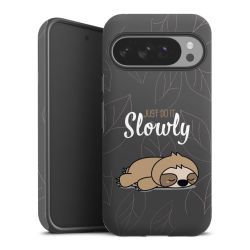 Just Do It Slowly Sloth Grey