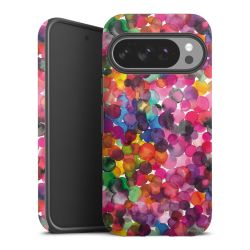 Punti acquerello sovrapposti