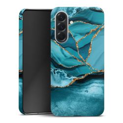 Eisblaue Marmor Landschaft