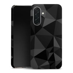 Motif Polygone Noir