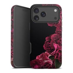 Rose vintage su nero