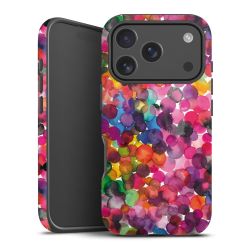 Punti acquerello sovrapposti