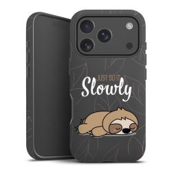 Just Do It Slowly Sloth Grey