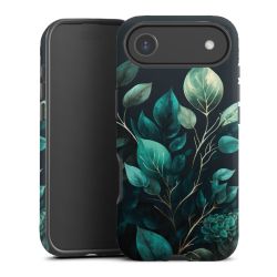 Eukalyptus dunkler Hintergrund