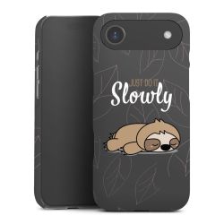 Just Do It Slowly Sloth Grey