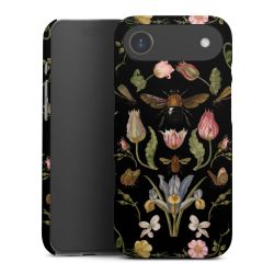 Wildblumen und Biene Schwarz