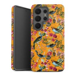 Vogels Bloemen Behang