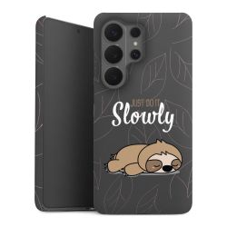 Just Do It Slowly Sloth Grey