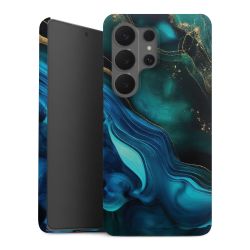 Encre bleue et dorée