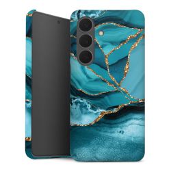 Eisblaue Marmor Landschaft