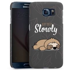 Just Do It Slowly Sloth Grey