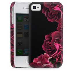 Rose vintage su nero