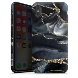 Or marbré foncé Aspect pailleté