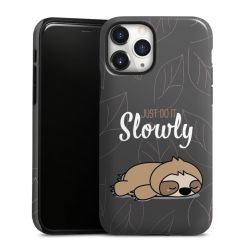 Just Do It Slowly Sloth Grey