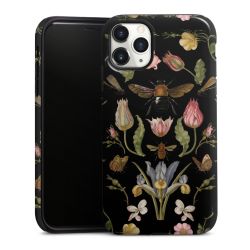 Veldbloemen en Bijen Zwart