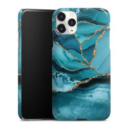 Paesaggio di marmo blu ghiaccio