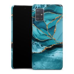 Eisblaue Marmor Landschaft