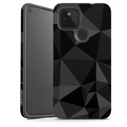 Motif Polygone Noir