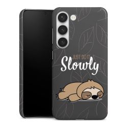 Just Do It Slowly Sloth Grey