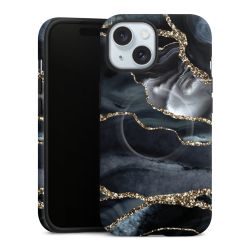 Or marbré foncé Aspect pailleté