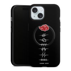 Symboles des membres de l'Akatsuki noirs