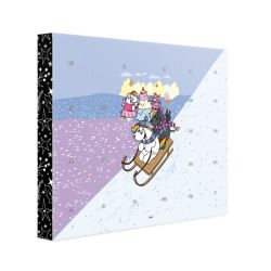Premium Adventskalender mit Ferrero Pralinen XXL Querformat