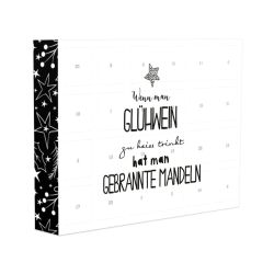 Premium Adventskalender mit Ferrero Pralinen Querformat