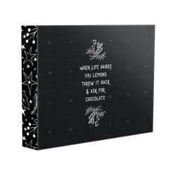 Premium Adventskalender mit Ferrero Pralinen Querformat