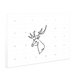 Selbstbefüllbarer Adventskalender Querformat