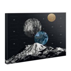 Selbstbefüllbarer Adventskalender Querformat