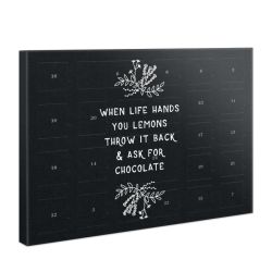 Selbstbefüllbarer Adventskalender Querformat