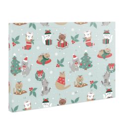 Selbstbefüllbarer Adventskalender Querformat