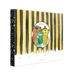 Schoko-Adventskalender mit Tony's Chocolonely XXL Querformat
