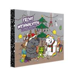 Schoko-Adventskalender mit Tony's Chocolonely XXL Querformat