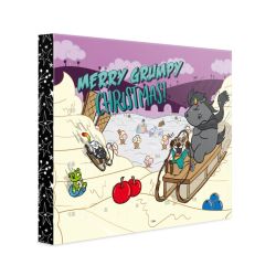 Schoko-Adventskalender mit Tony's Chocolonely XXL Querformat