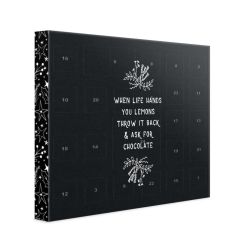 Schoko-Adventskalender mit Tony's Chocolonely XXL Querformat