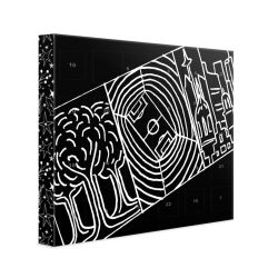 Schoko-Adventskalender mit Tony's Chocolonely XXL Querformat