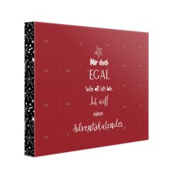 Schoko-Adventskalender mit Tony's Chocolonely XXL Querformat